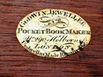 Early 19th century writing desk box made by either George or James Godwin