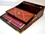 Writing box, possibly late 18th century pocket watch made by John Godwin