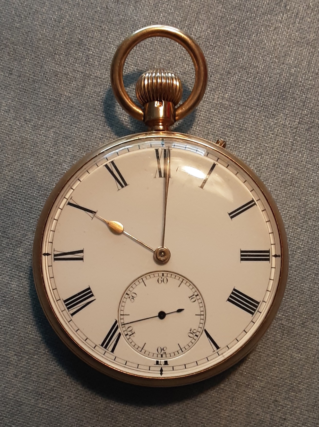 George Alfred Godwin 18ct gold pocket watch circa 1876