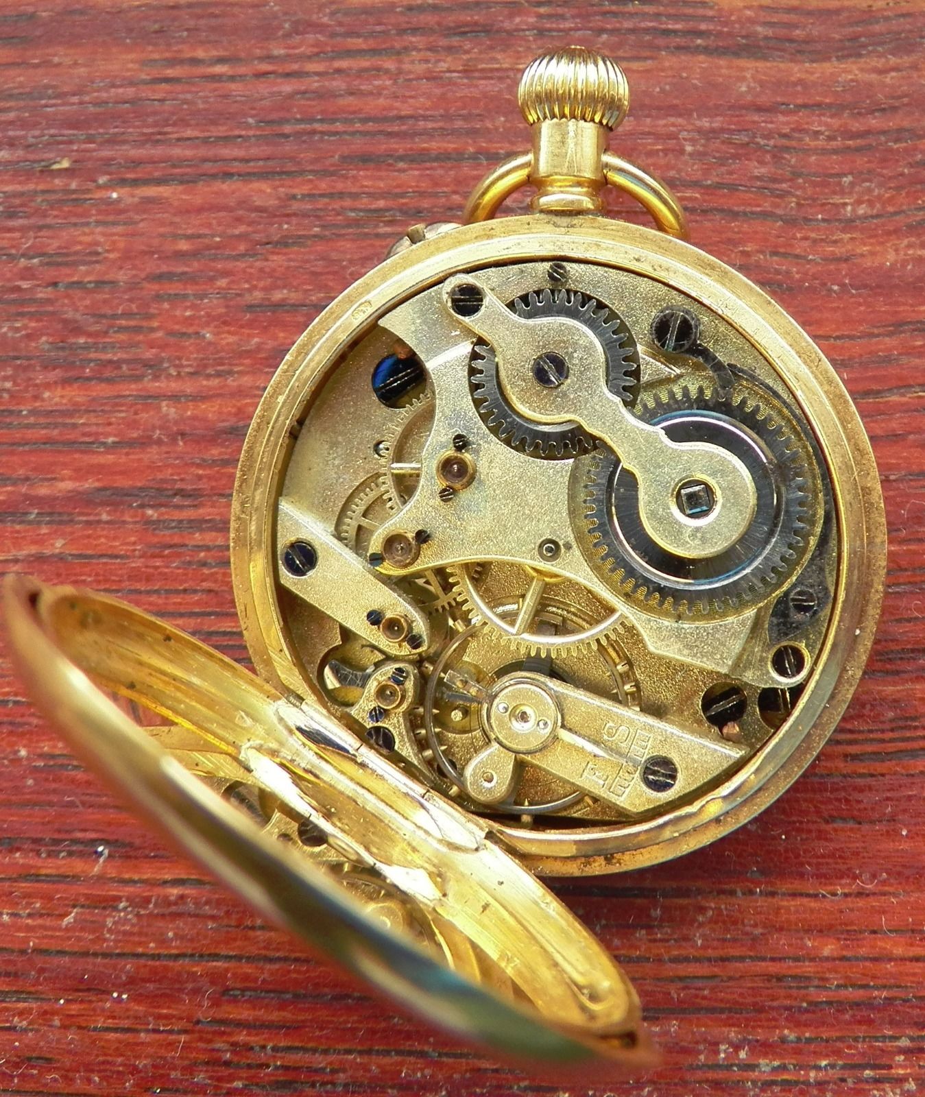Swiss hunter watch inspected by Godwin