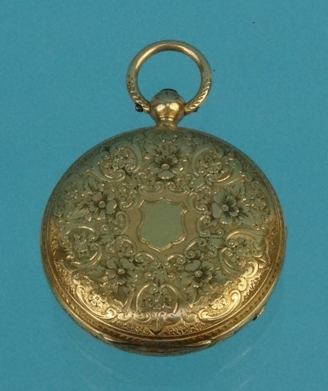 George Alfred Godwin ladies 18kt pocket watch