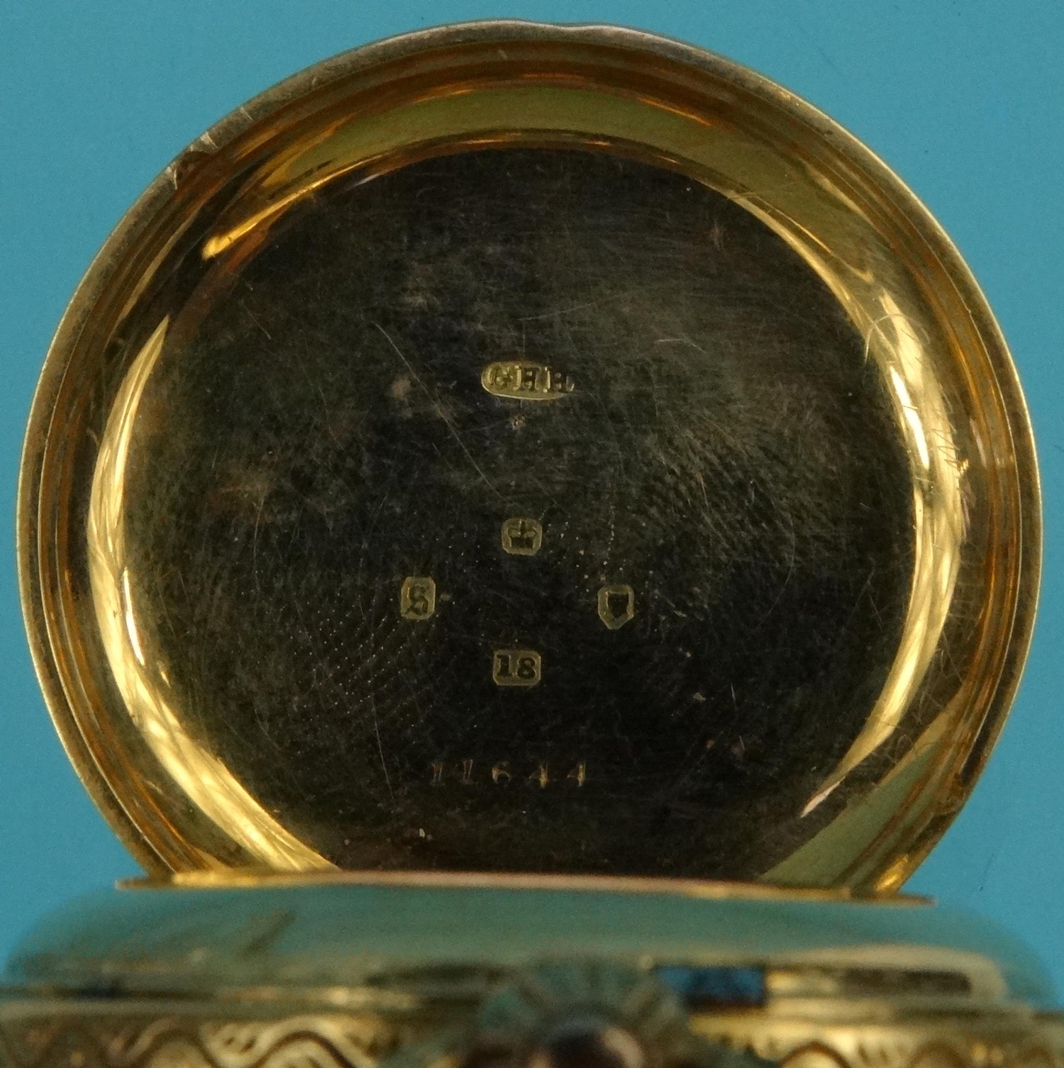 George Alfred Godwin ladies 18kt pocket watch